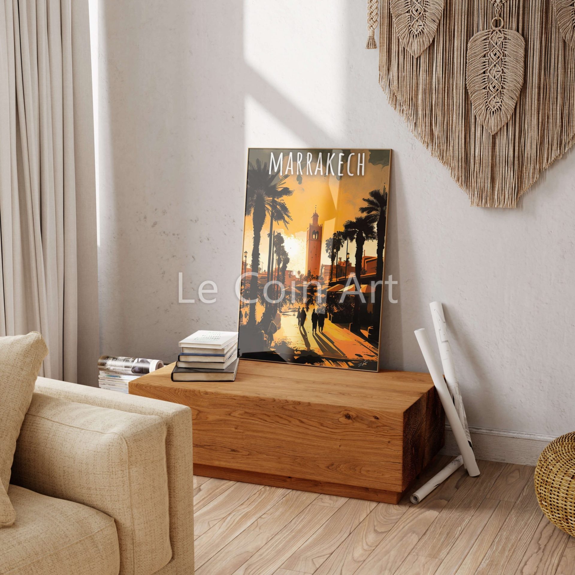 Marrakech Wall Art Poster