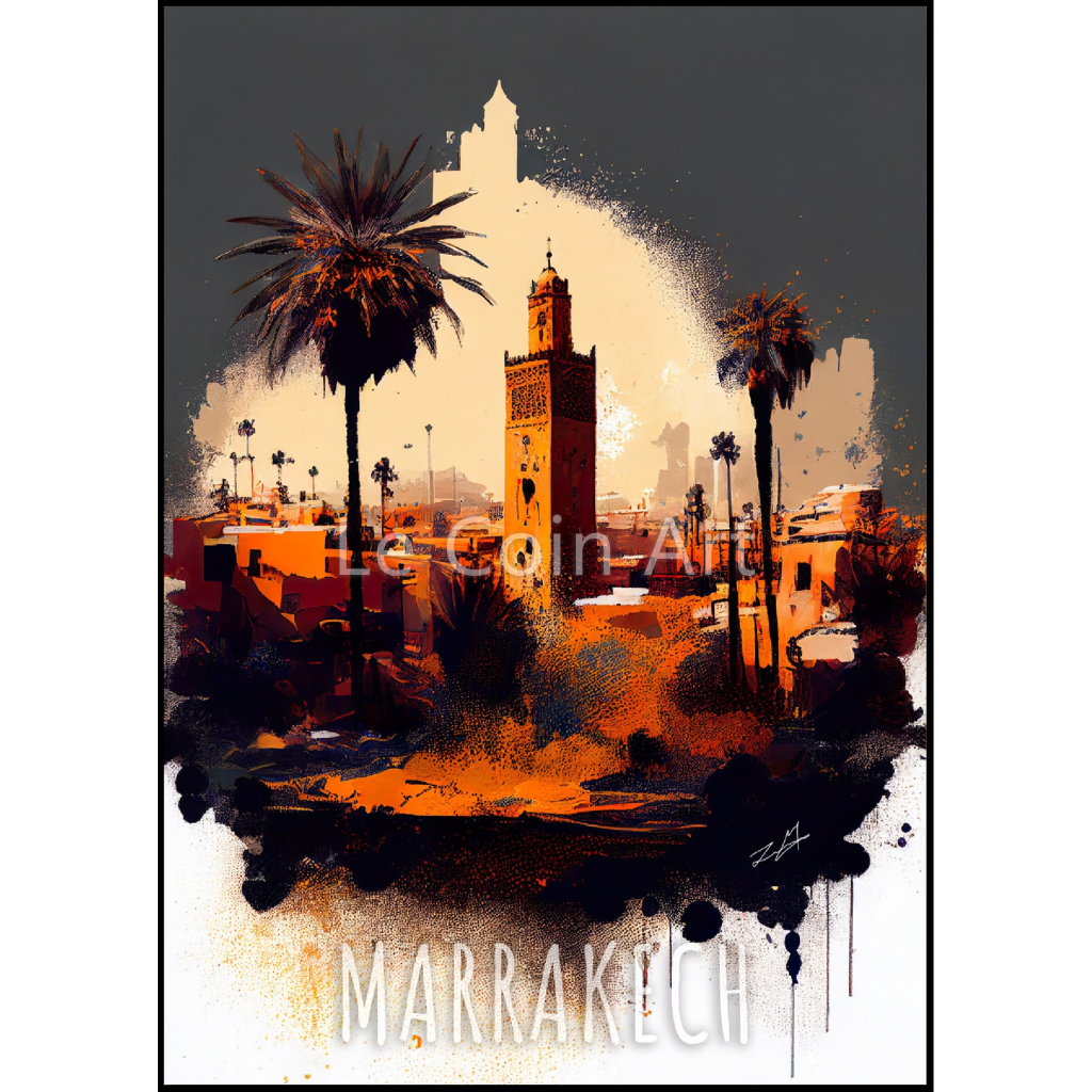 Marrakech The Red City - Wall Art
