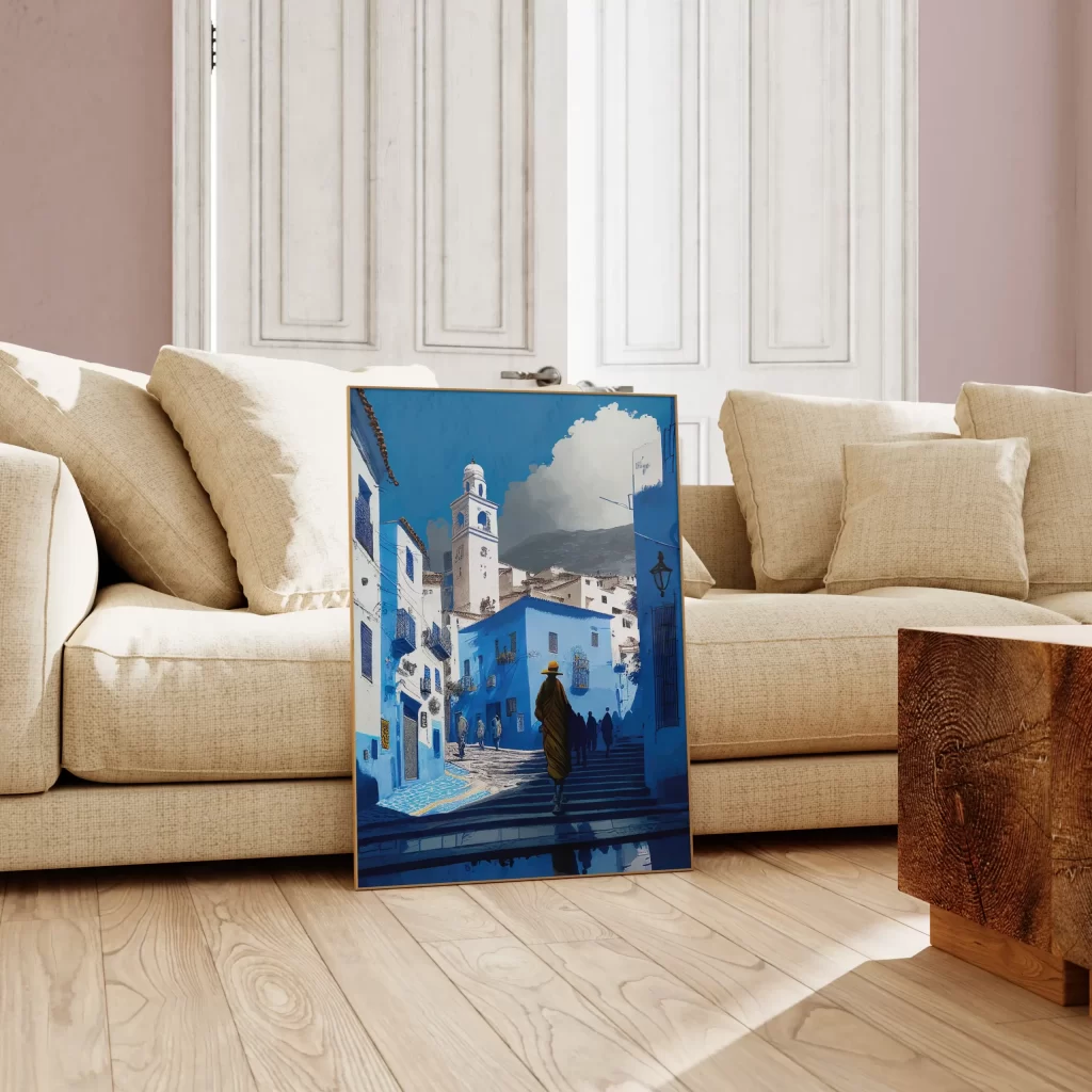 Chefchaouen Print Poster