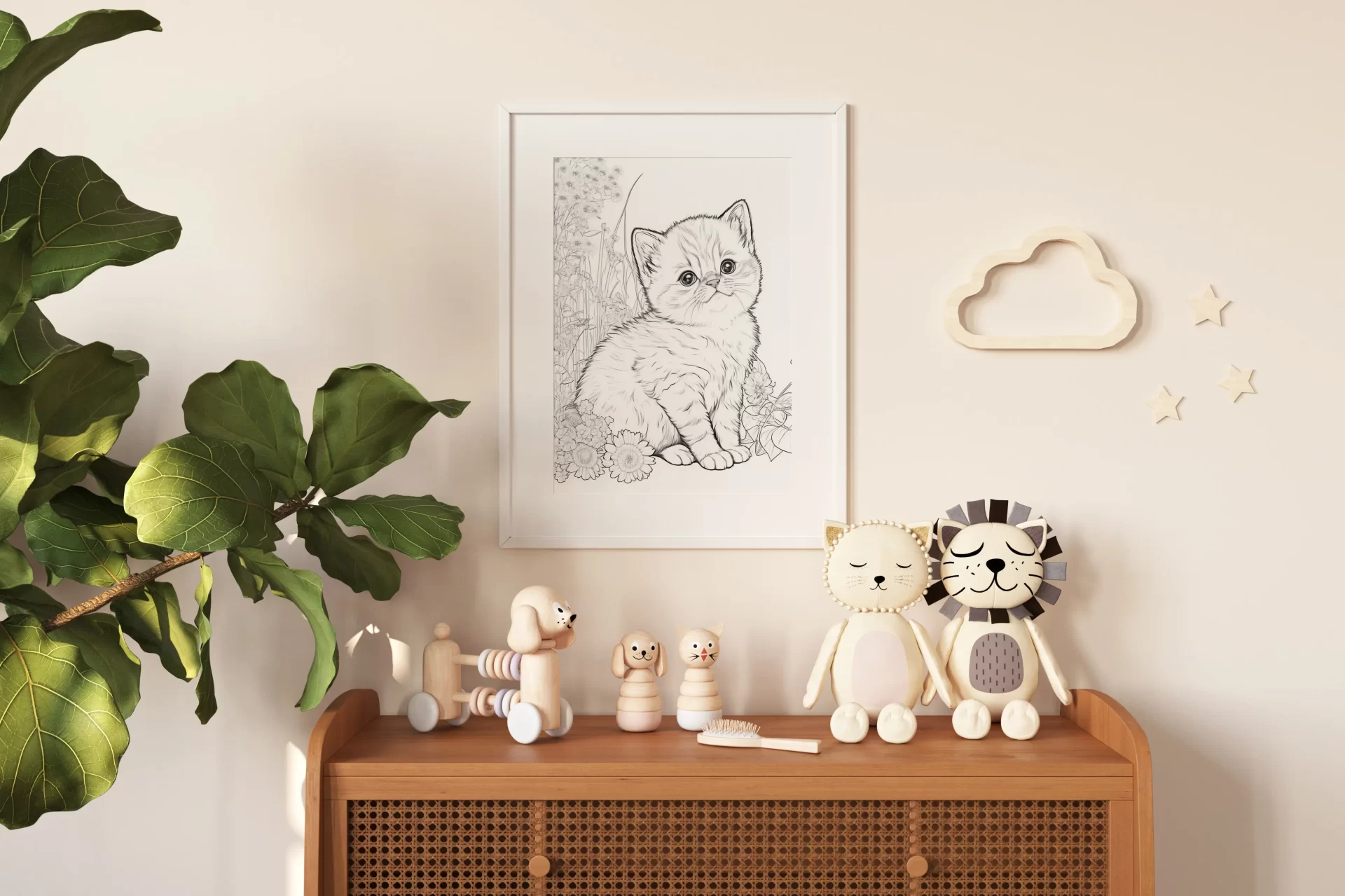 Cat-Nursery-Wall-Art