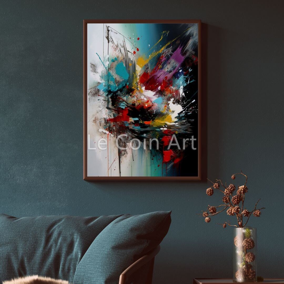 Festival of Colors – Abstract Painting