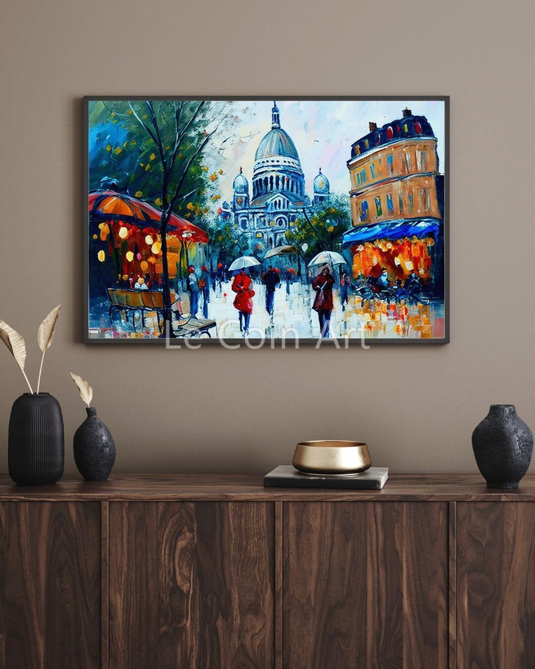 Montmartre Paris Basilica of the Sacred Heart – Painting