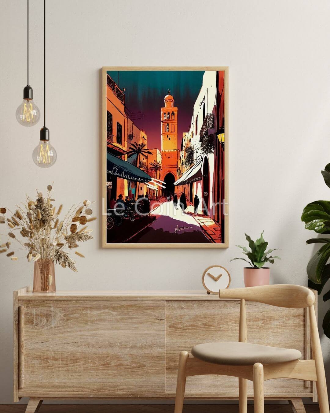 A Walk In Marrakesh Oil Painting