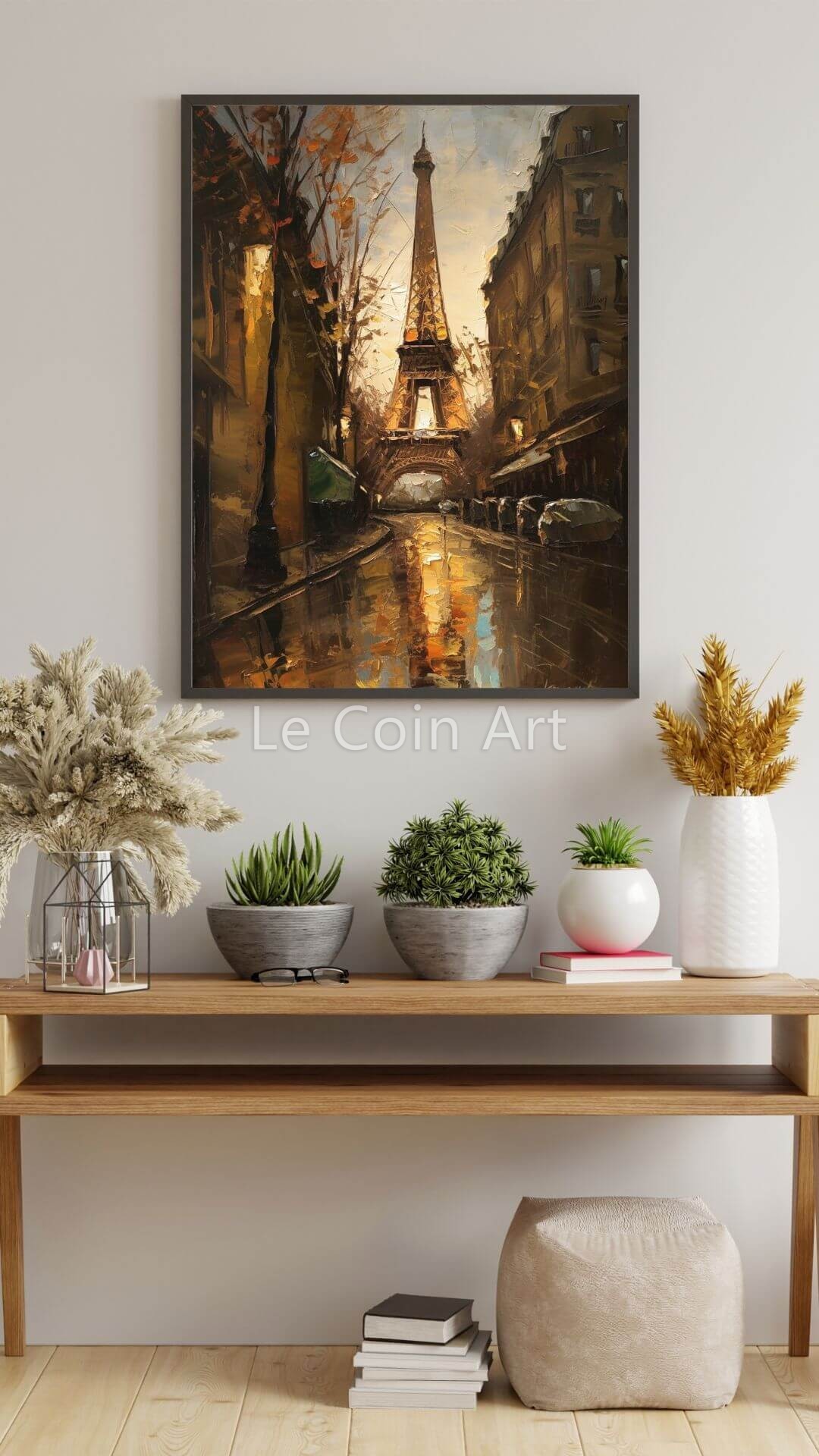 A moment of Paris – Oil painting