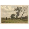 Landscape in Drenthe, by Alphonse Stengelin, 1875-1910