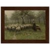 Shepherdess with a Flock of Sheep, by Anton Mauve, c. 1870-88