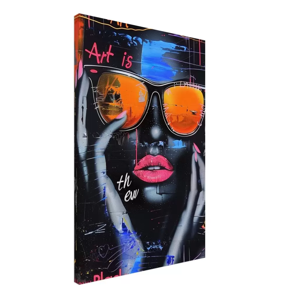 Art is the New Black a Wall art